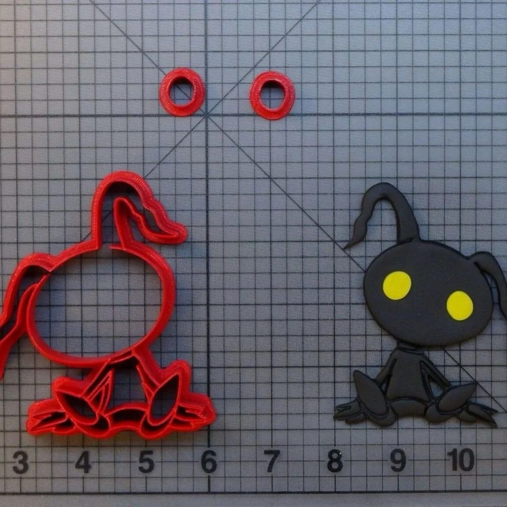 Kingdom Hearts Heartless Cookie/Fondant Cutter 3”